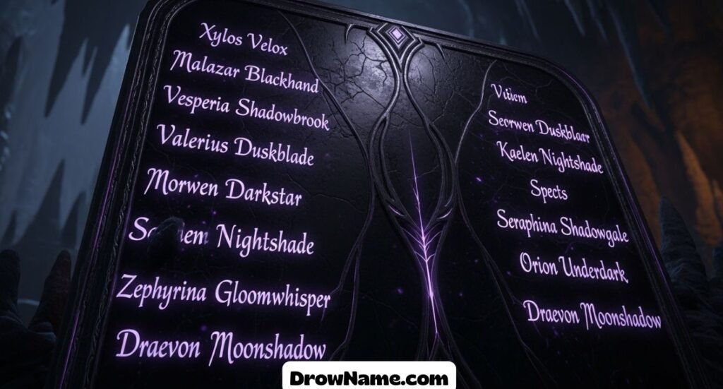 Drow Name