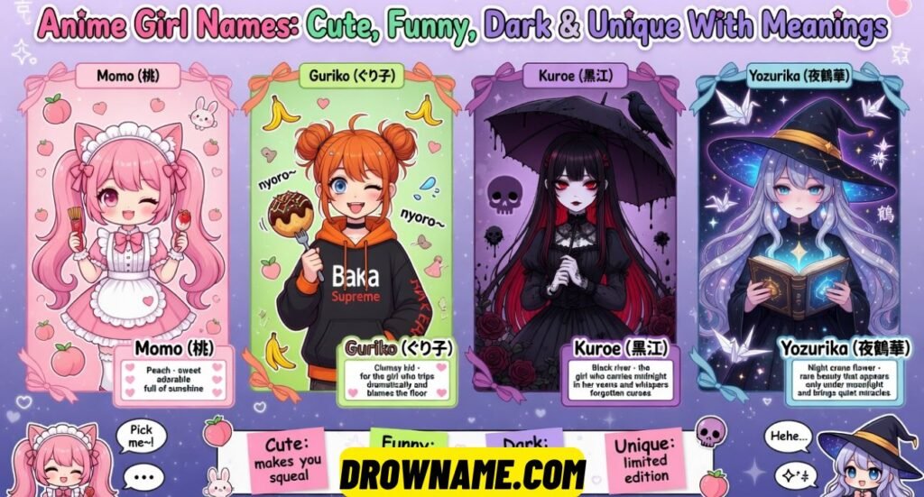 Anime Girl Names
