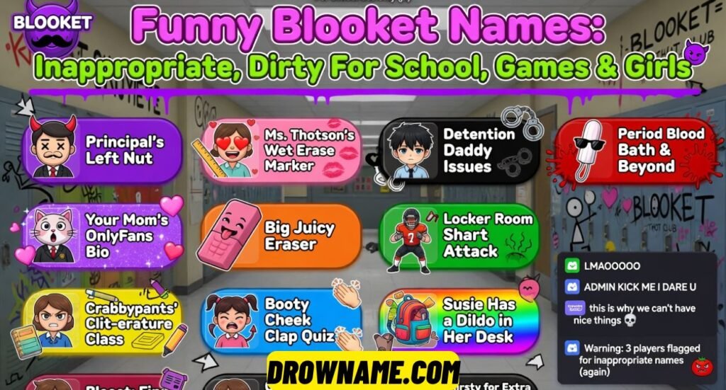 Funny Blooket Names