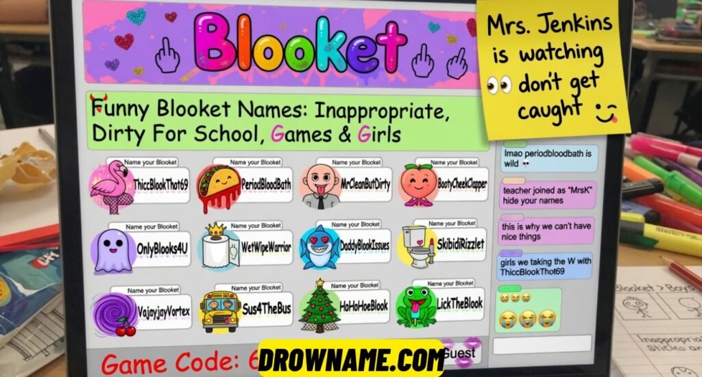 Funny Blooket Names