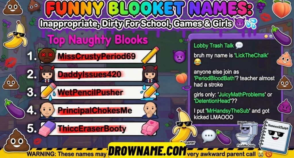 Funny Blooket Names