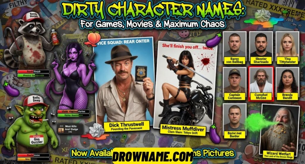 Funny Character Names
