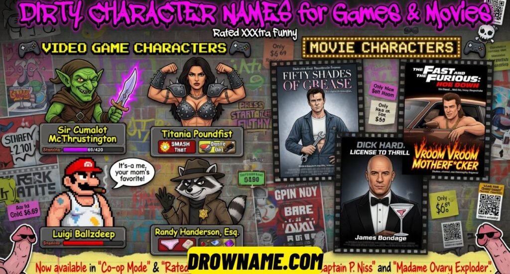 Funny Character Names