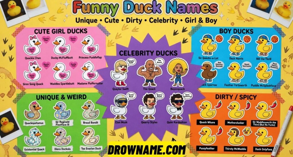 Funny Duck Names