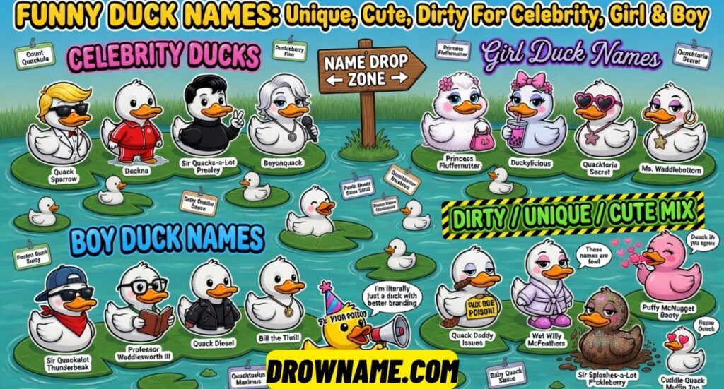 Funny Duck Names