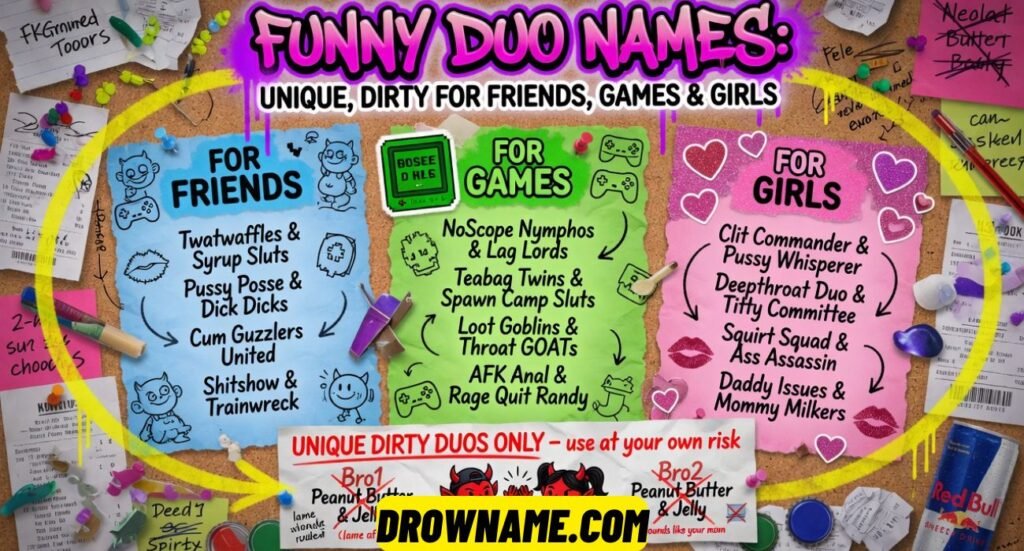 Funny Duo Names