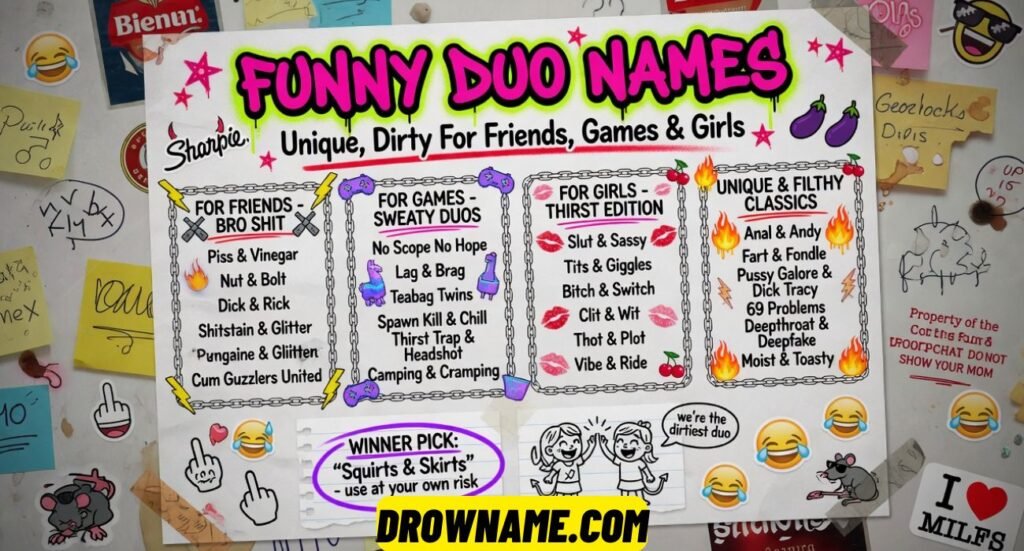 Funny Duo Names