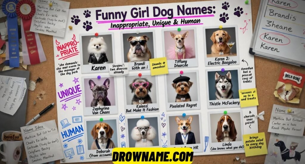 Funny Girl Dog Names