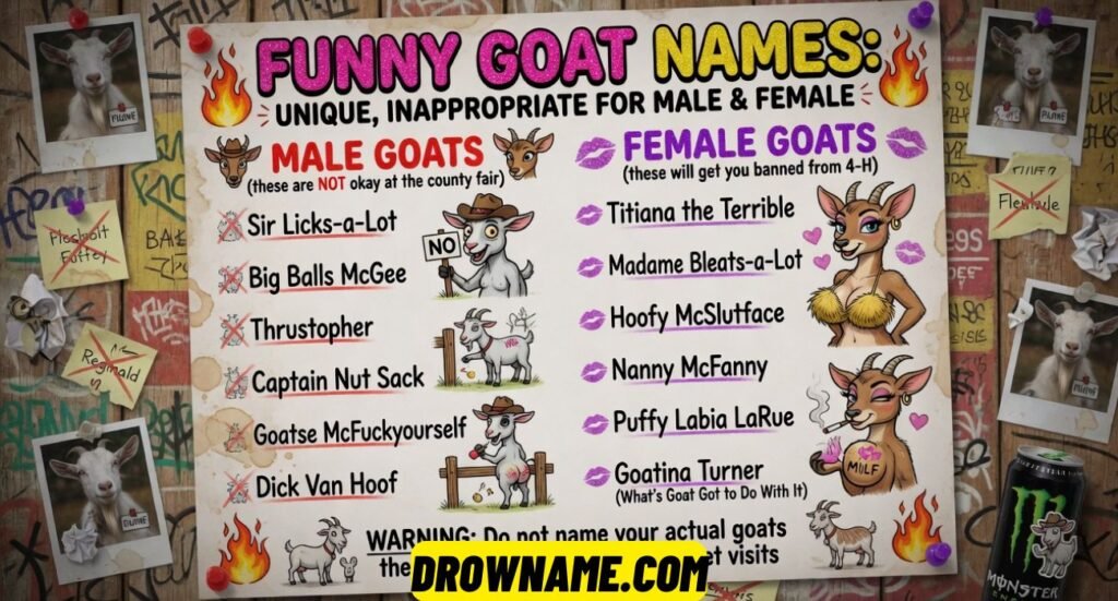 Funny Goat Names