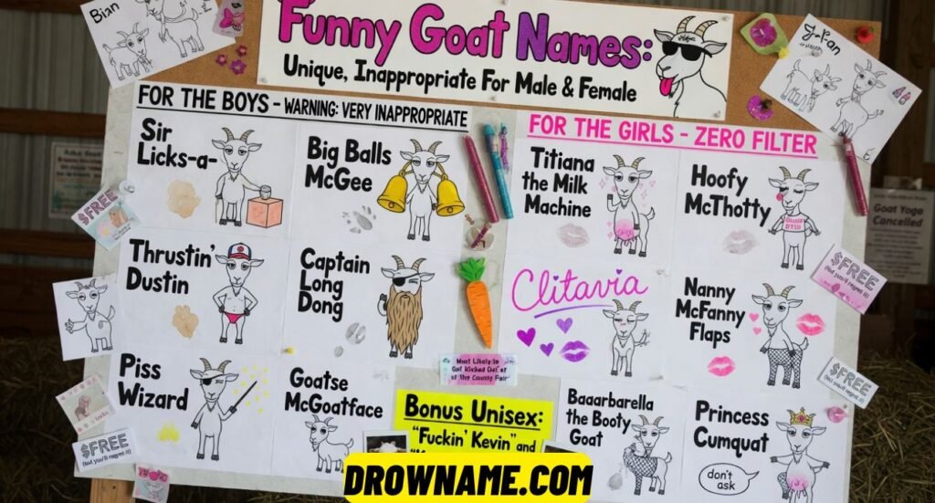 Funny Goat Names