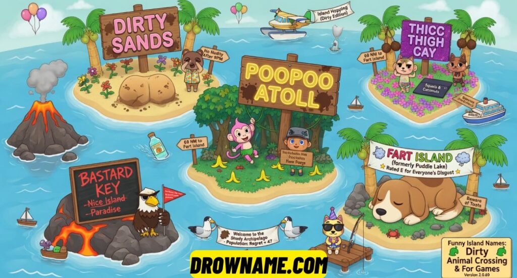 Funny Island Name