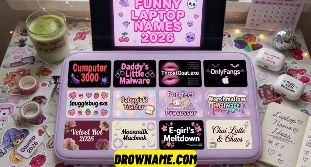 Funny Laptop Names