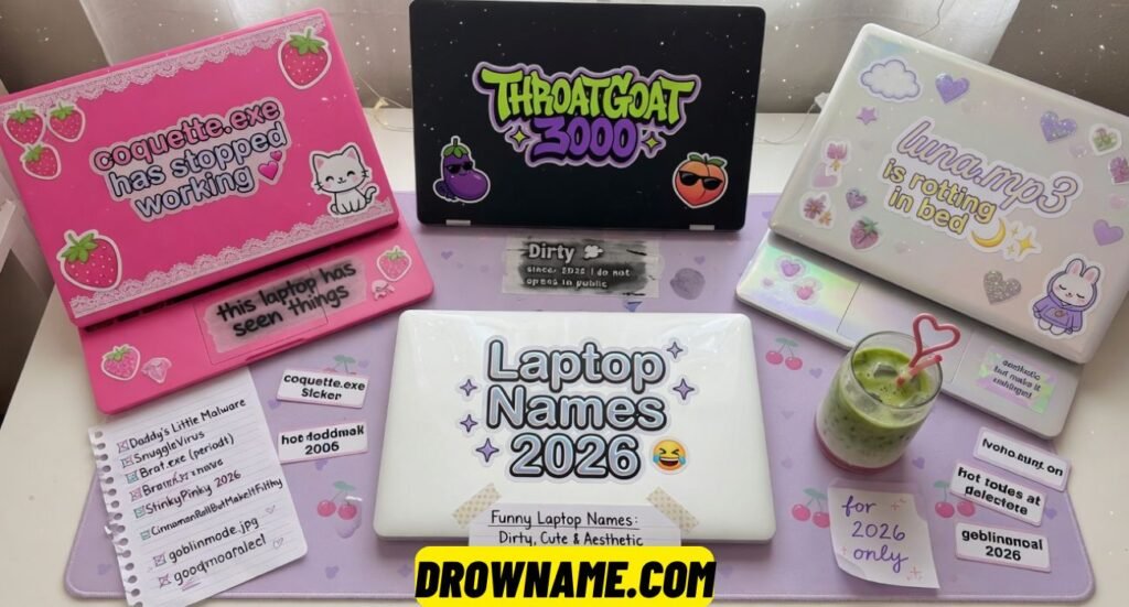 Funny Laptop Names