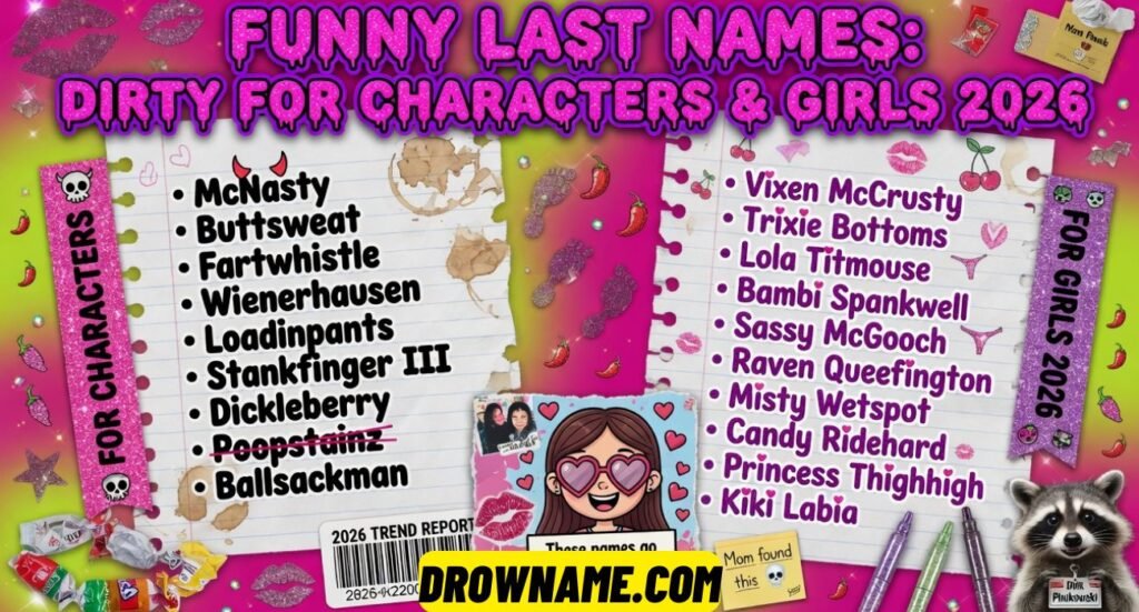 Funny Last Names