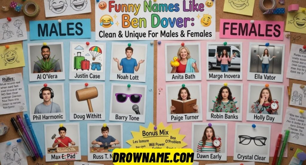 Funny Names Like Ben Dover