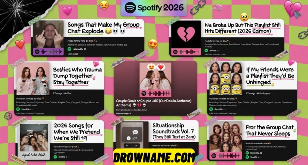 Funny Playlist Names For Friends