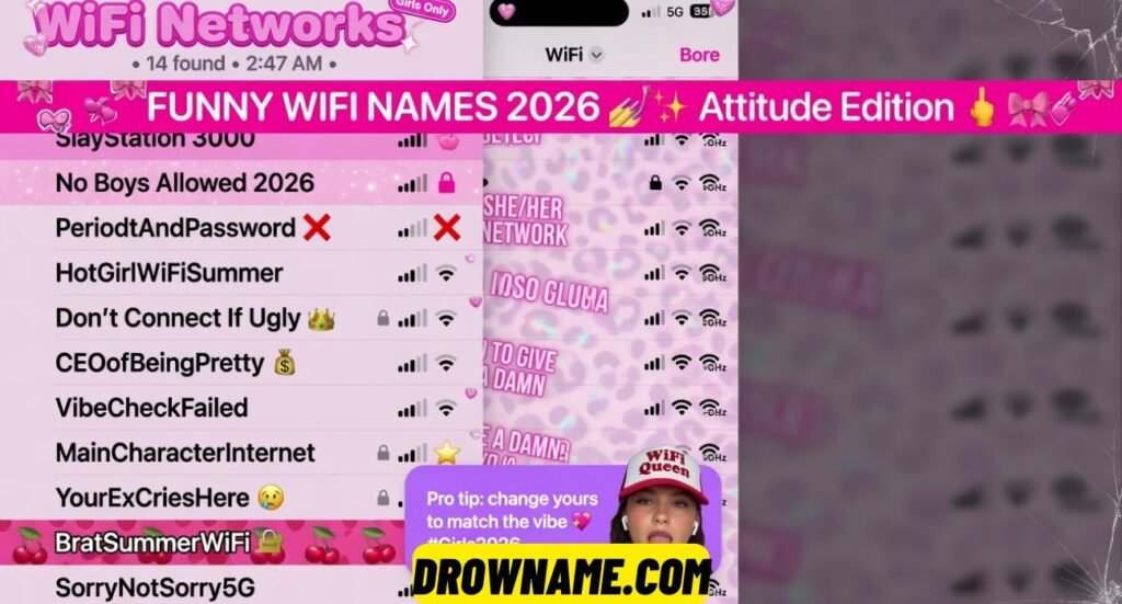 Funny Wifi Network Names