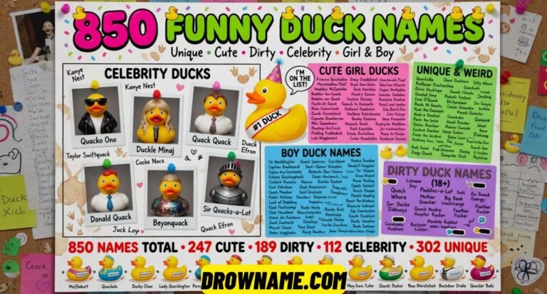 Funny Duck Names