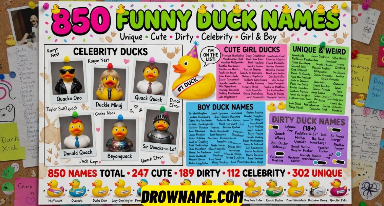 Funny Duck Names