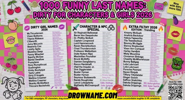 Funny Last Names