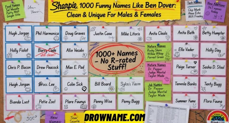 Funny Names Like Ben Dover