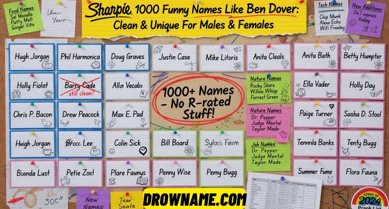 Funny Names Like Ben Dover